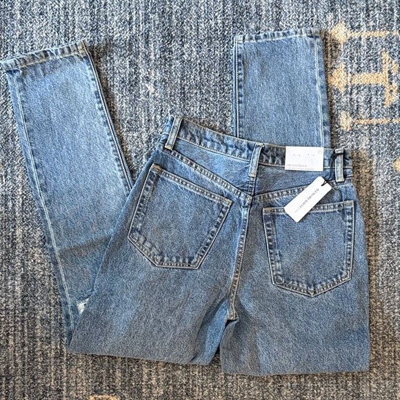 WeWoreWhat The Danielle High Rise Vintage Straight - Picture 3 of 6